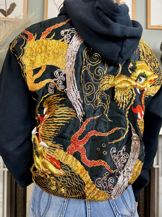 Dutch, reworked vintage embroidered sweatshirt
