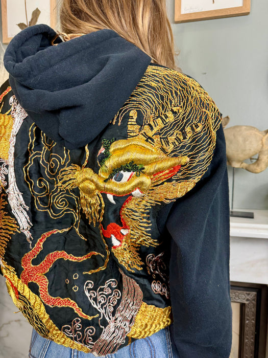 Dutch, reworked vintage embroidered sweatshirt