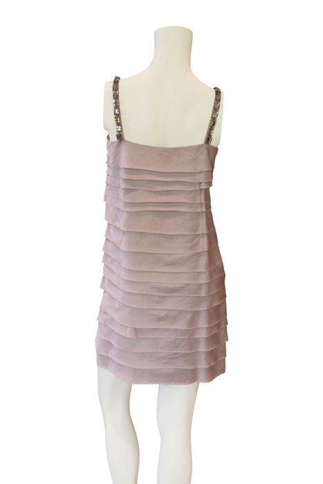 Lanvin, 2005 silk tiered beaded short dress