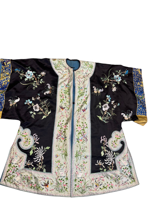 Tara, original 1930s silk Chinese embroidered overcoat