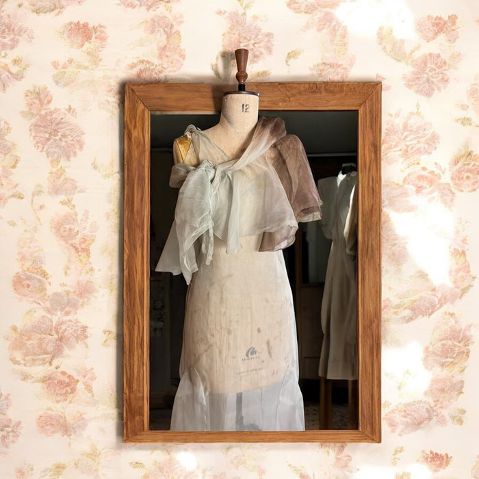 Seraphine, 30s organza dip dyed dress and cape