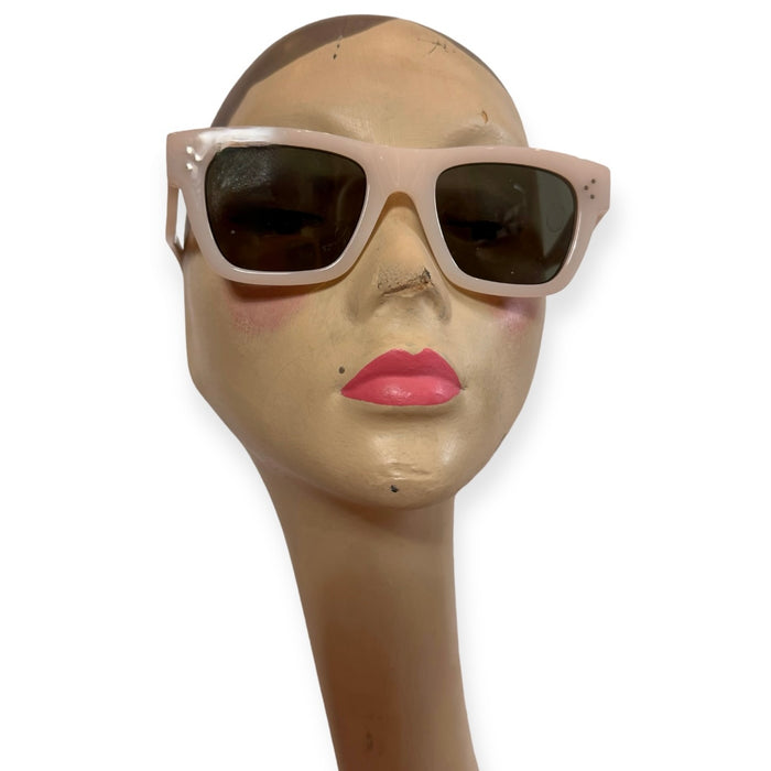 Celine, vintage cream perspex sunglasses