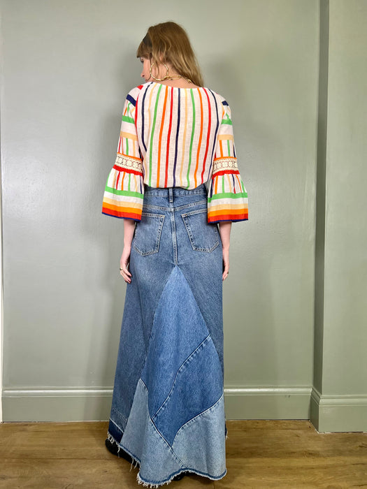 Lola, 70s striped blouse