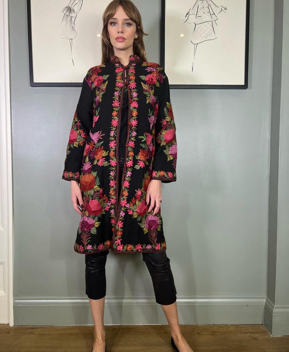 Shelby, Kashmiri vintage coat