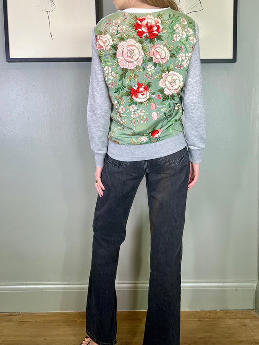 Jody, vintage embellished sweatshirt