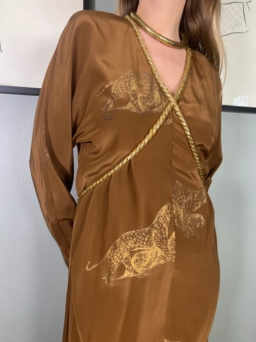 Krizia, vintage silk dress