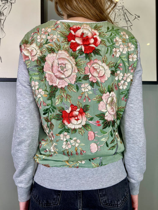 Jody, vintage embellished sweatshirt
