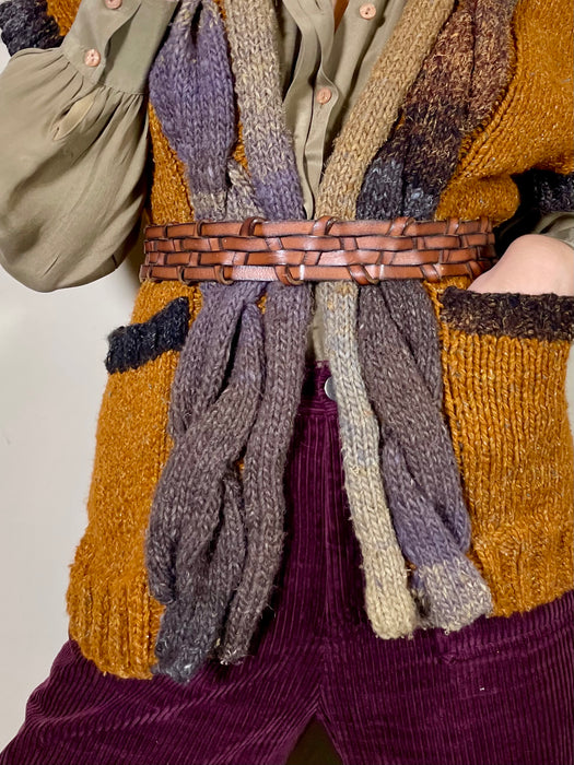 Valerie, beaded knit gilet