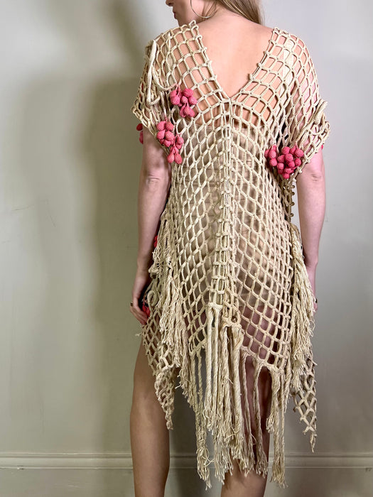 Amalia, French crochet cover up