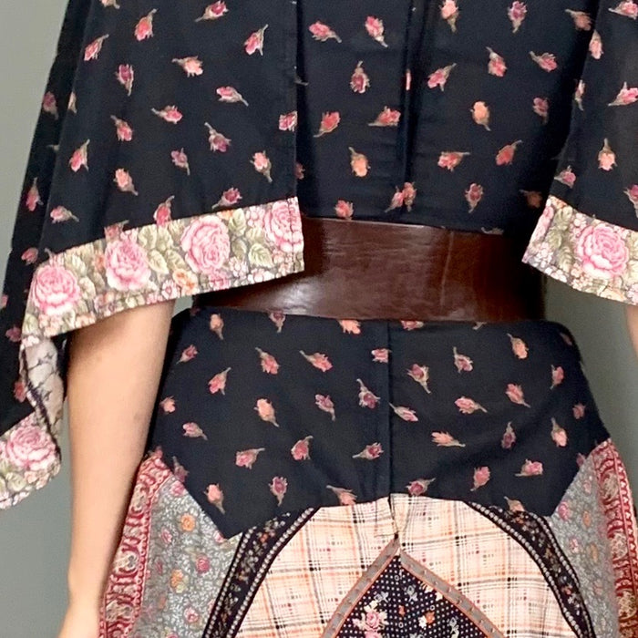 Blair, Brutalist laced leather belt