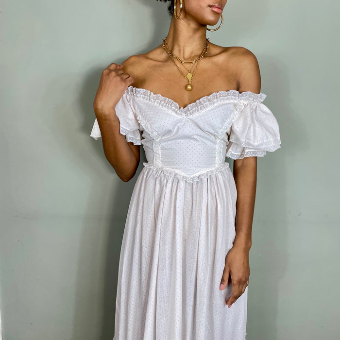 Justine, reworked prairie dress