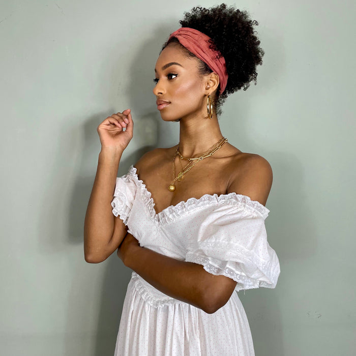 Justine, reworked prairie dress