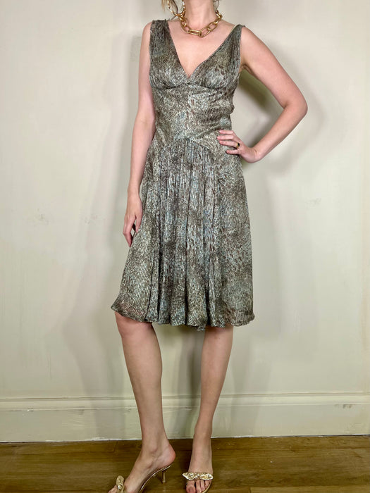 Gina, vintage silk dress