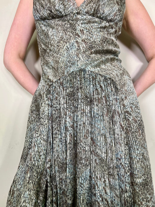 Gina, vintage silk dress